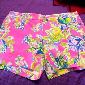 Lilly Pulitzer 5 Inch Knit Shorts Size 8